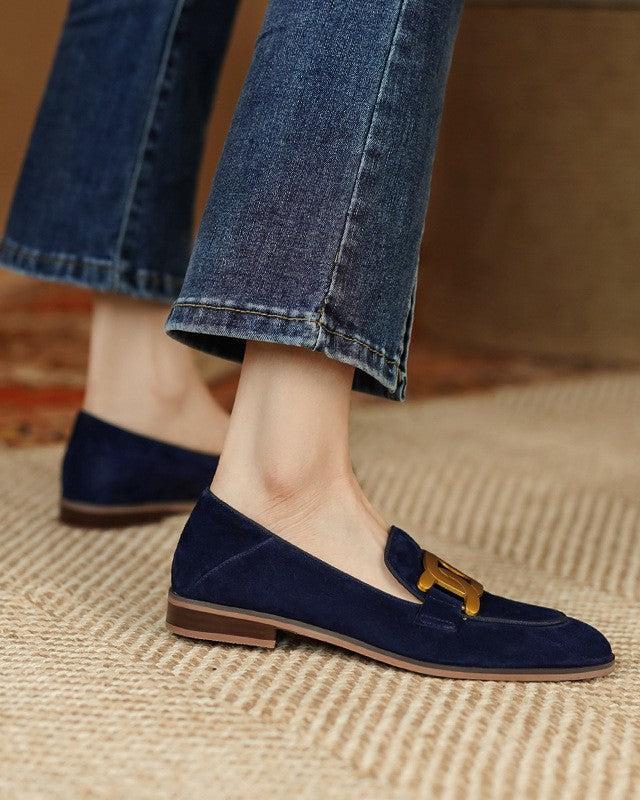 Duchess Loafers Suede - SANVELIER