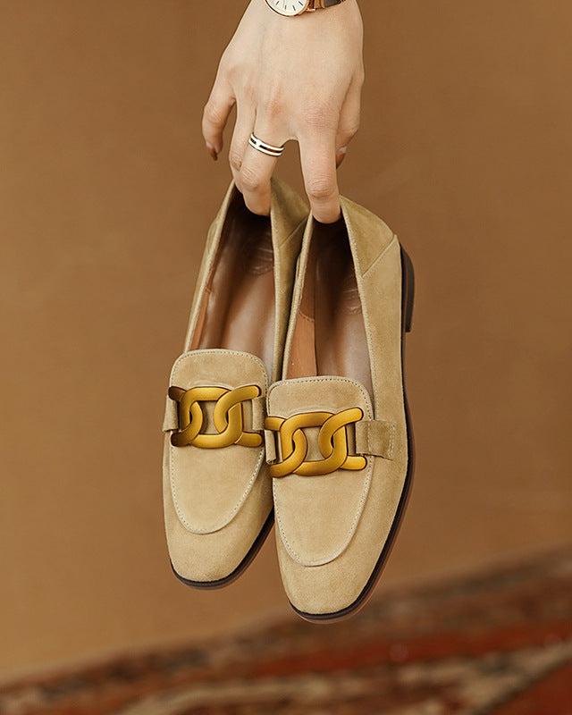 Duchess Loafers Suede - SANVELIER