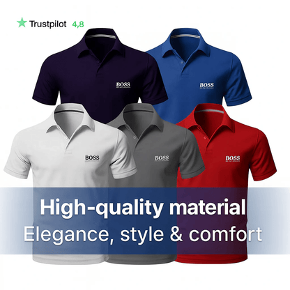 BOSS | Premium Polo Shirt (BUY 3 GET 5) - SANVELIER