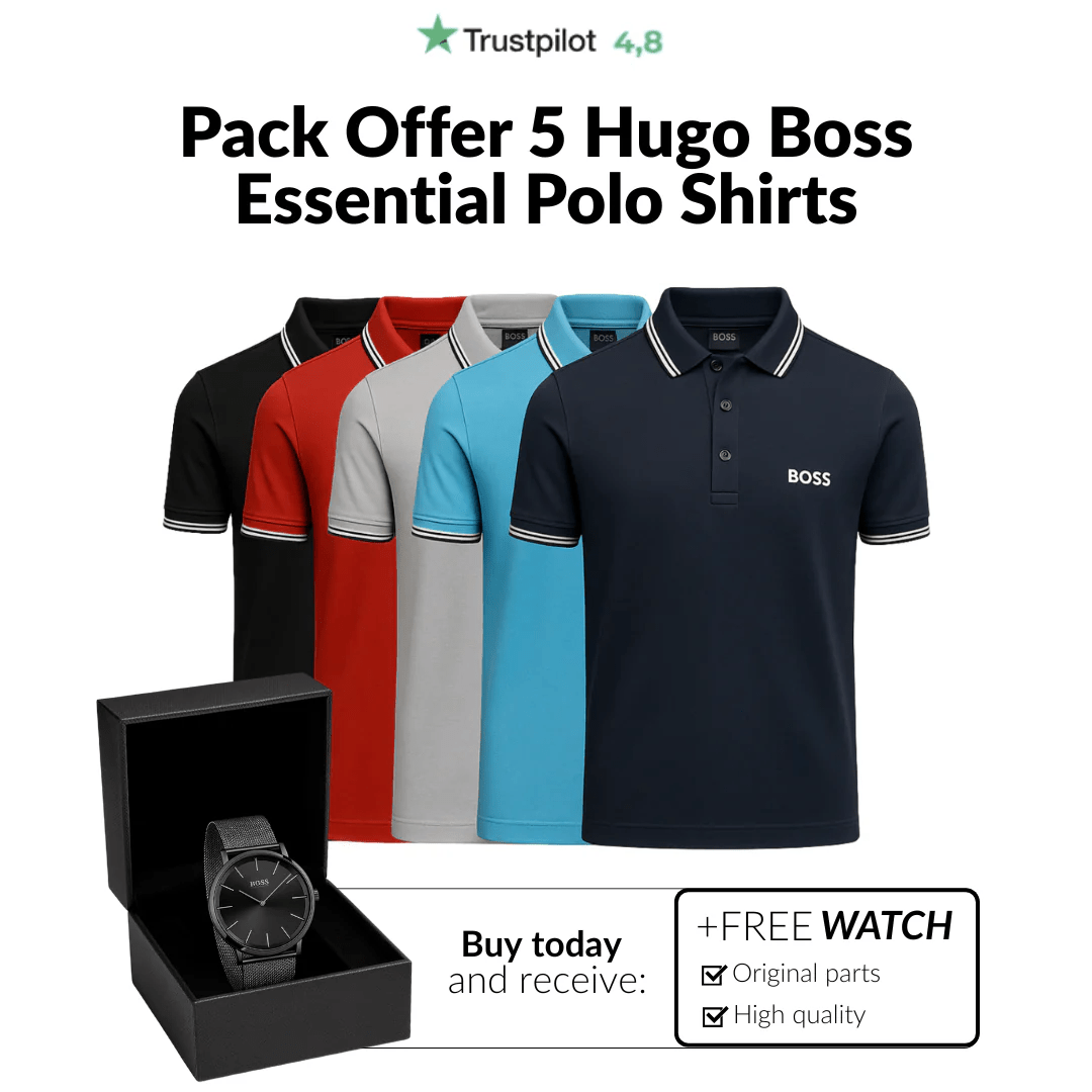 BOSS | Premium Polo Shirt (BUY 3 GET 5) - SANVELIER