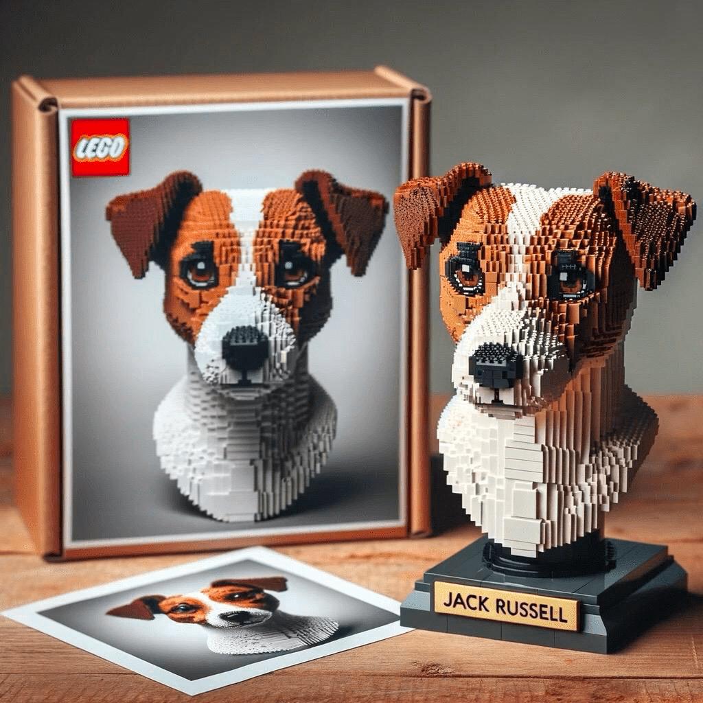 DOG BUILDING BLOCKS - SANVELIER
