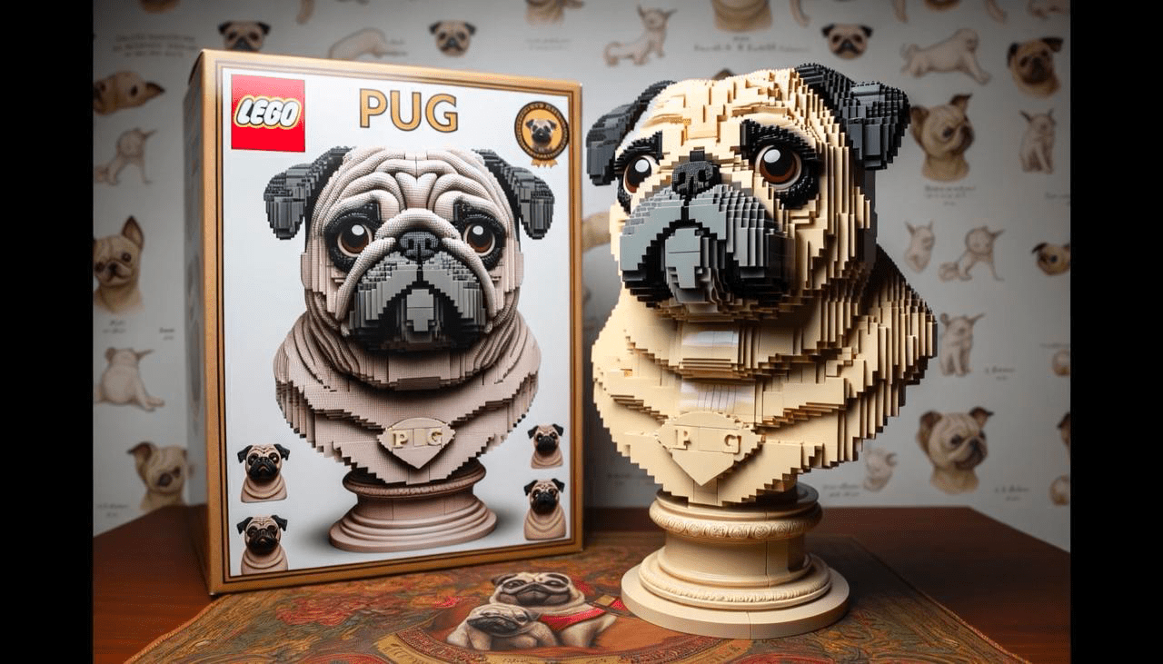 DOG BUILDING BLOCKS - SANVELIER