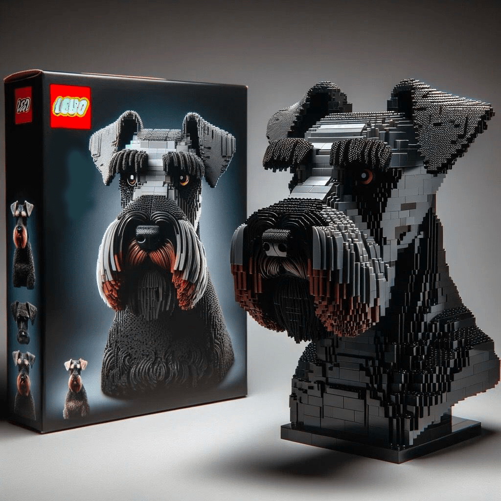 DOG BUILDING BLOCKS - SANVELIER
