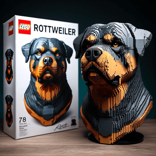 DOG BUILDING BLOCKS - SANVELIER