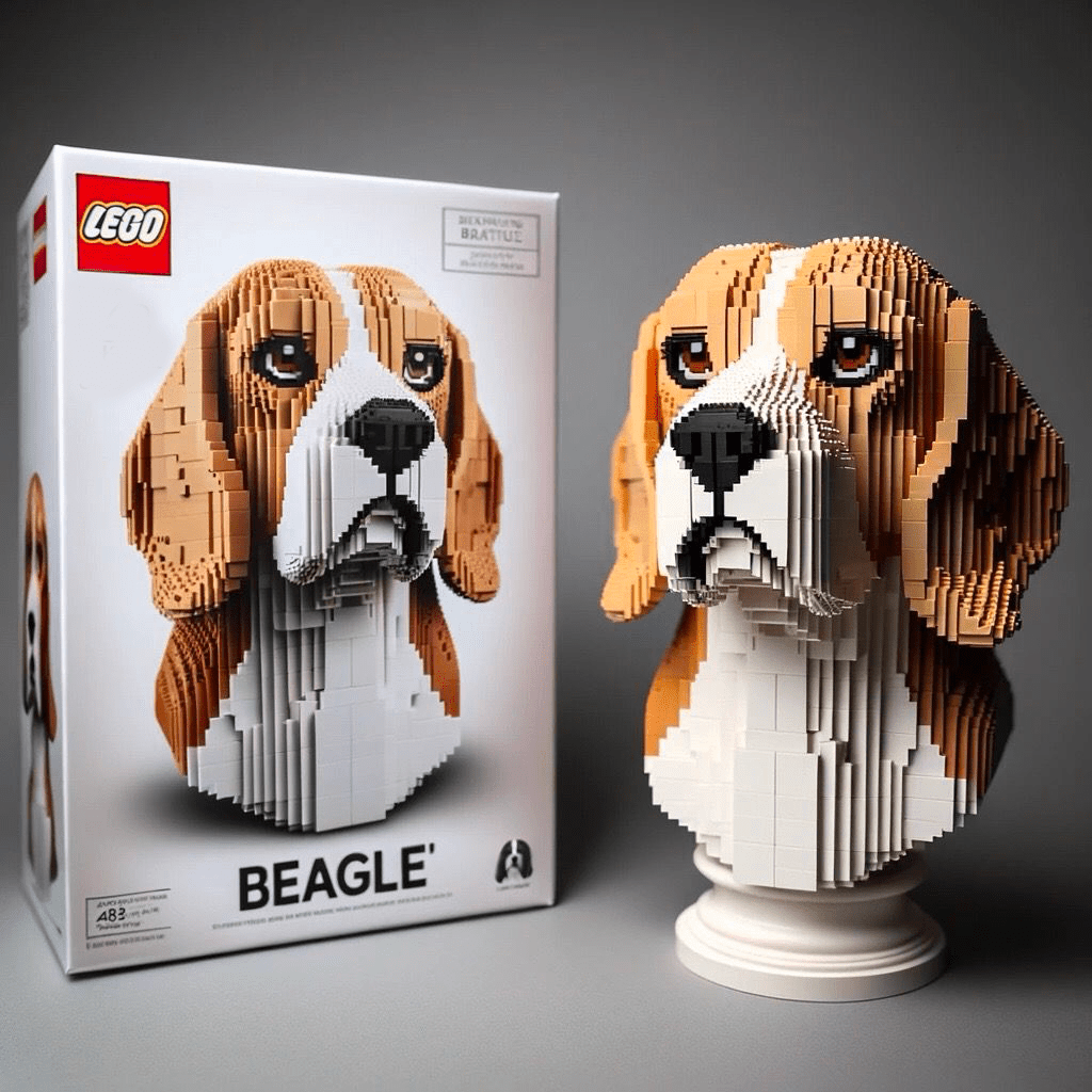 DOG BUILDING BLOCKS - SANVELIER